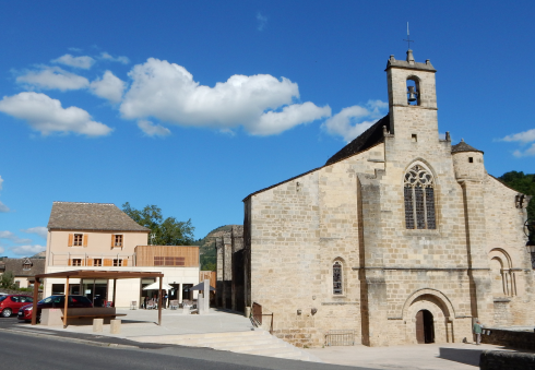 Eglise de Bourgs-sur-Colagne en Lozère