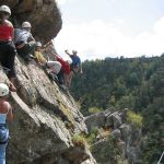 Via ferrata en Lozère