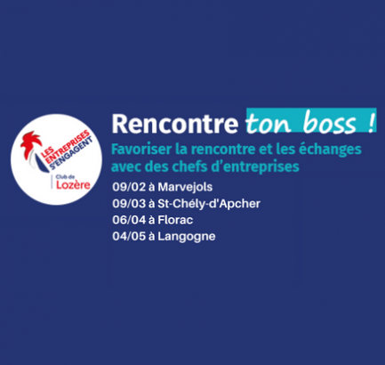 Les entreprises s'engagent - Rencontre ton boss