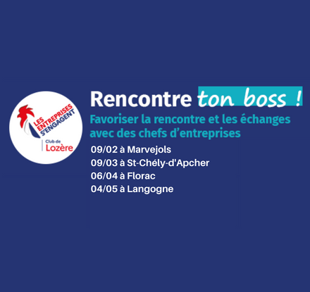 Les entreprises s'engagent - Rencontre ton boss